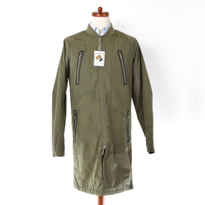 Air Jordan Long Jacket/Trench Size S - Green