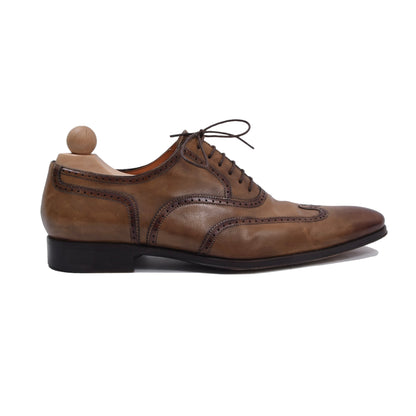 Santoni Lederschuhe Größe 9 - Braun
