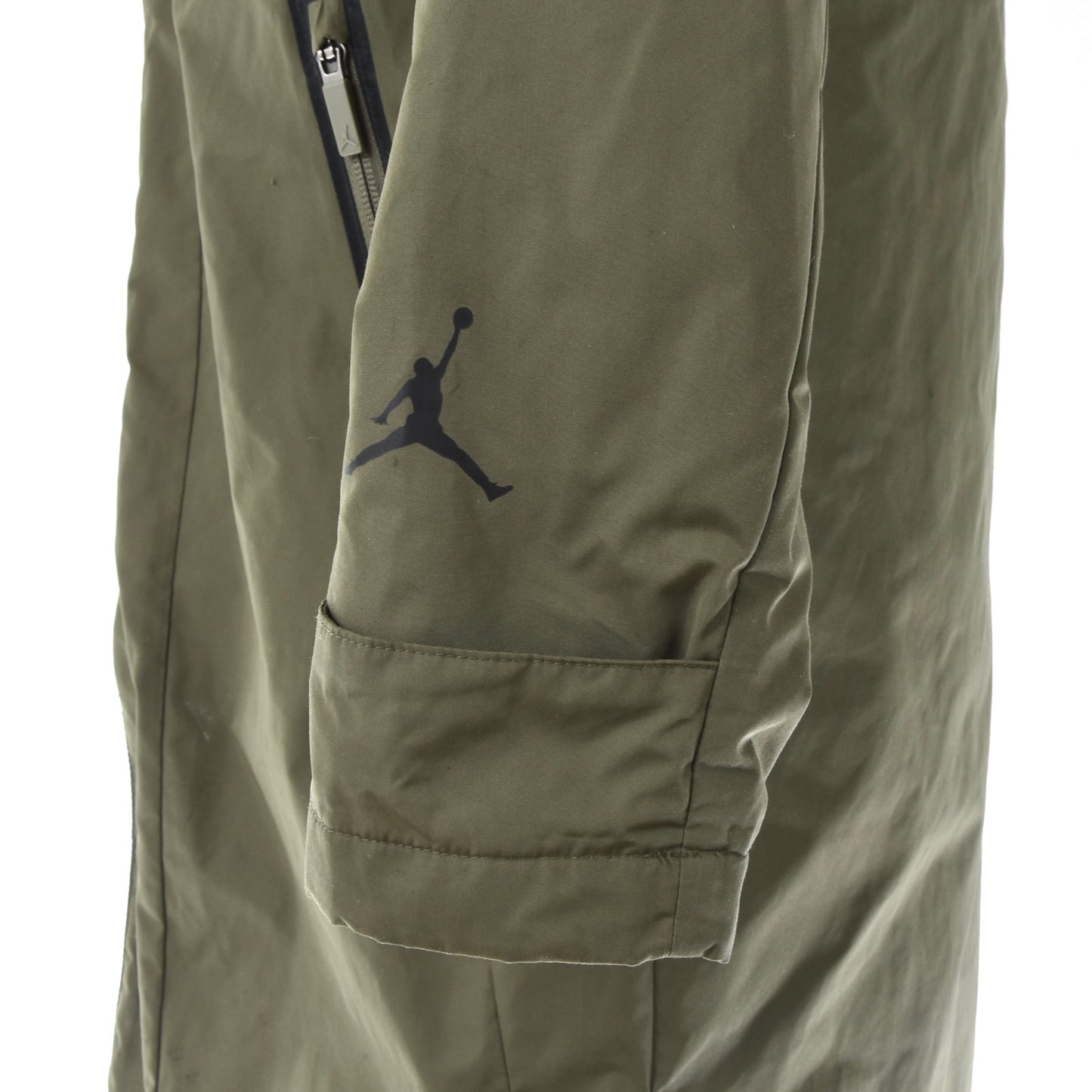 Air Jordan Long Jacket/Trench Size S - Green