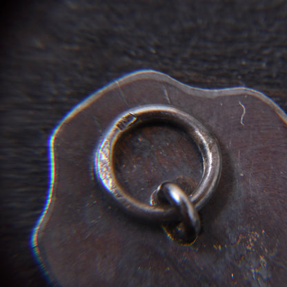 12x .800 Silver Trachten Buttons ca. 26g - Hunting Motif