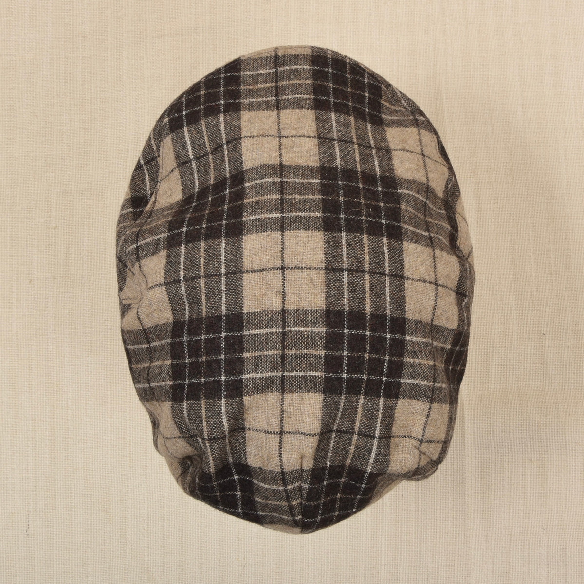 Kangol Tweed Peebles Wollmischung Schiebermütze Gr. S - Plaid