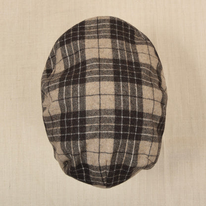 Kangol Tweed Peebles Wollmischung Schiebermütze Gr. S - Plaid