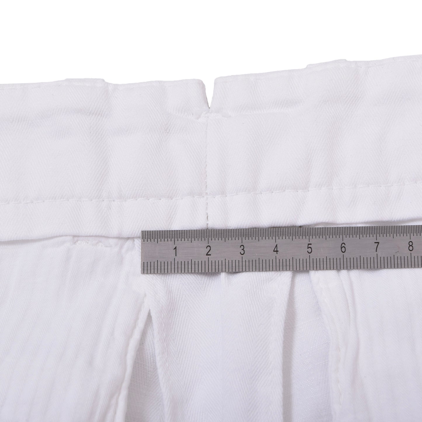 Eleventy Cotton Shorts Size 31 ca. 41.5cm - White