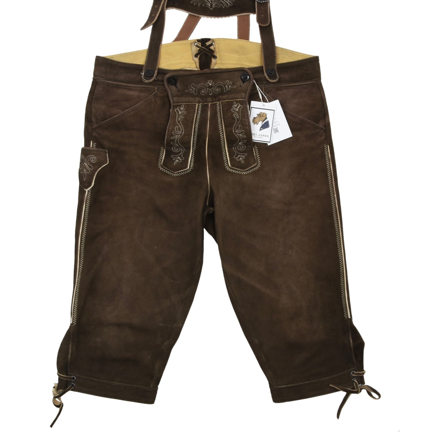 Karl Klüber Deer Leather Lederhose ca. 50.5cm - Brown