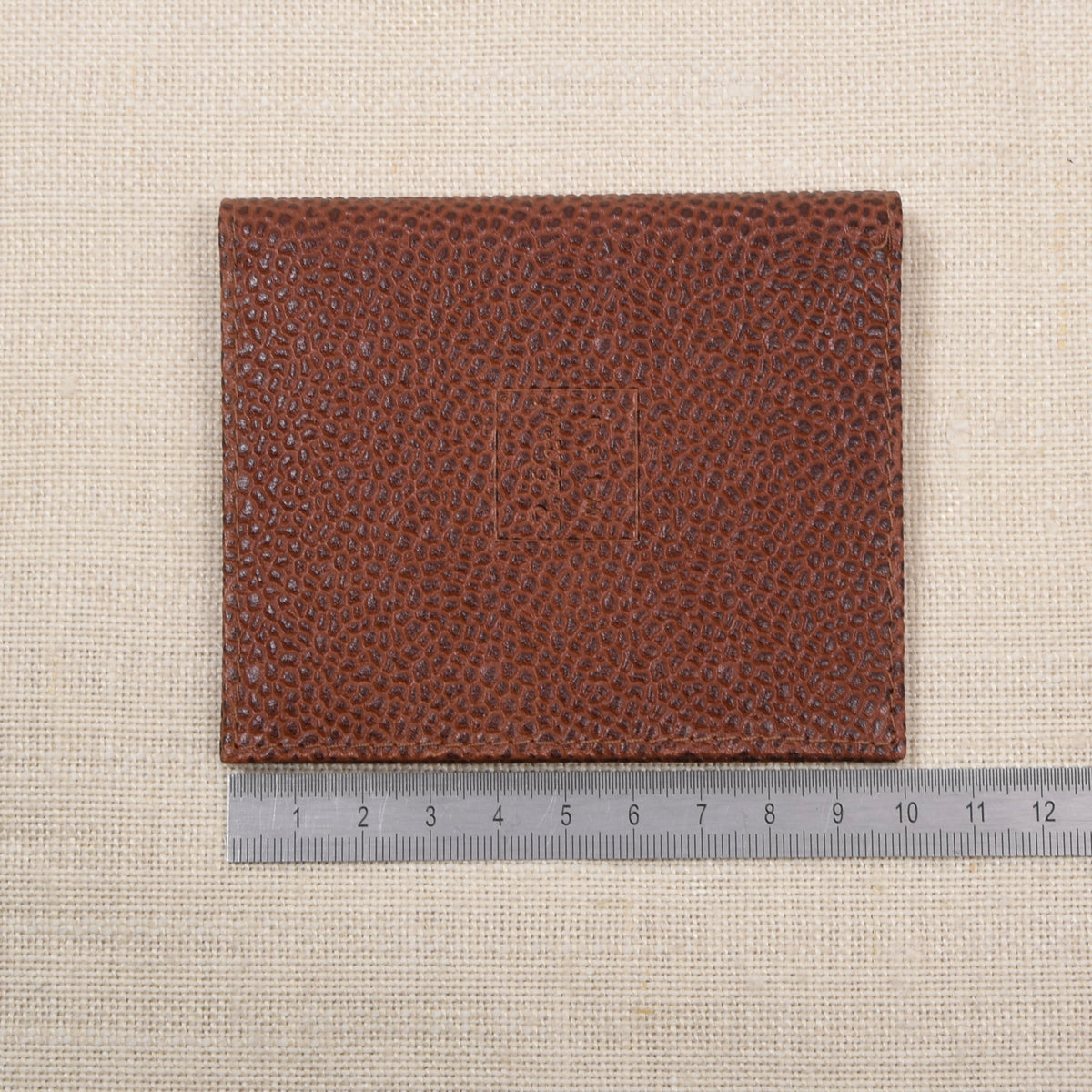 NOS R. Horn's Wien Leather Pocket Calendar 1991 Made in Austria - Brown