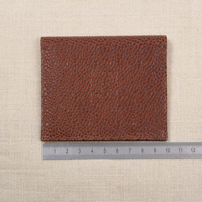 NOS R. Horn's Wien Leather Pocket Calendar 1991 Made in Austria - Brown