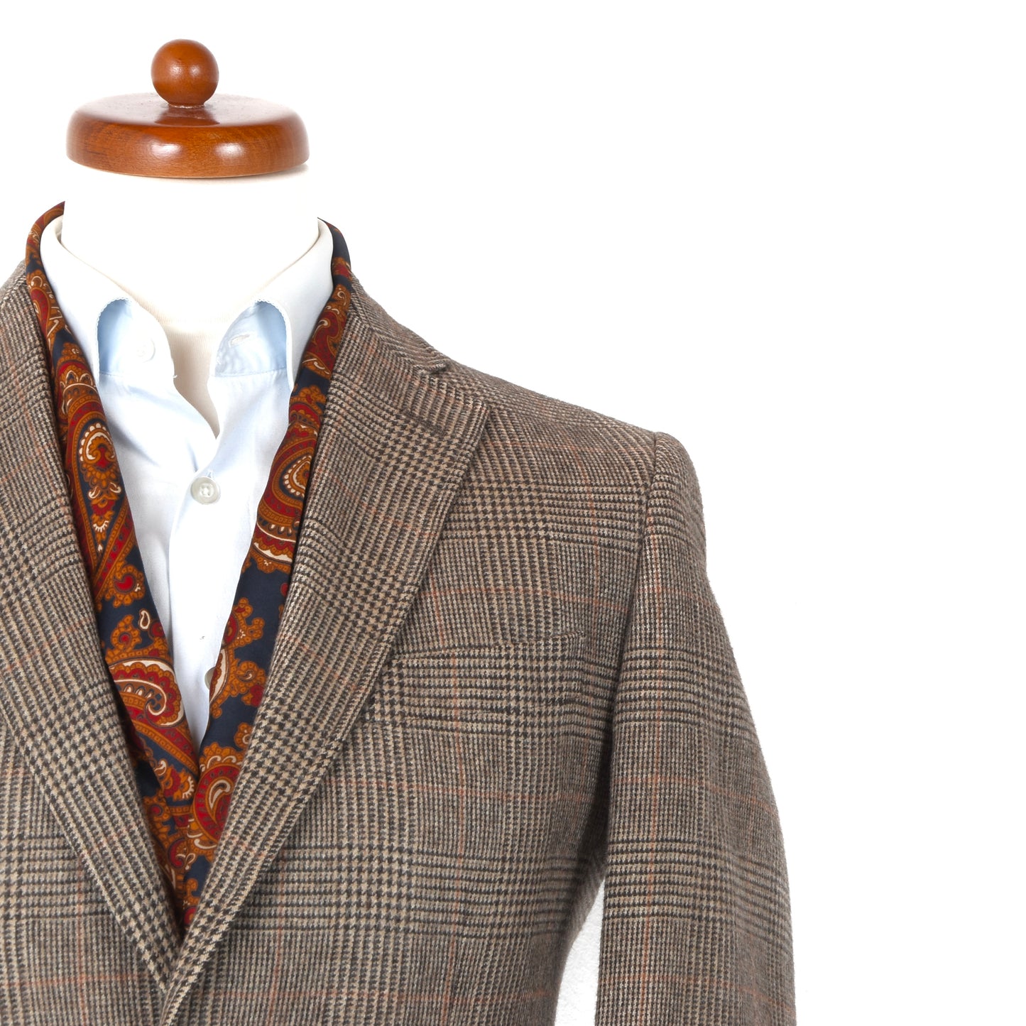 Maker's Shirt Kamakura Camel Hair Jacket ca. 50cm Chest - Prince of Wales