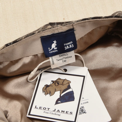 Kangol Tweed Peebles Wollmischung Schiebermütze Gr. S - Plaid