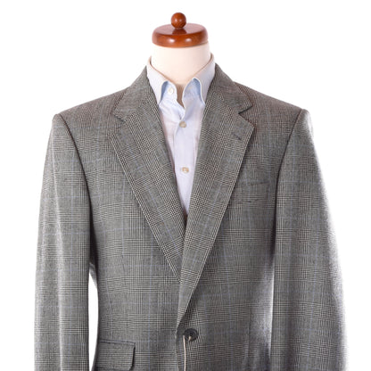 Vintage Burberrys Wollanzug Brust ca. 54cm - Glencheck