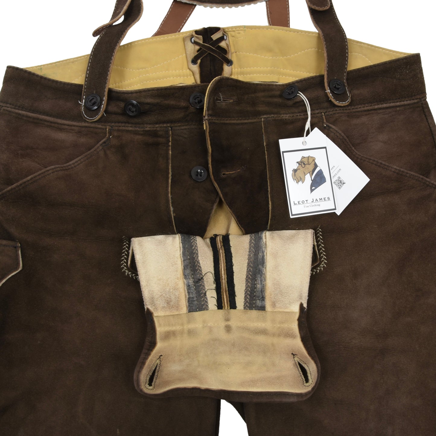 Karl Klüber Deer Leather Lederhose ca. 50.5cm - Brown