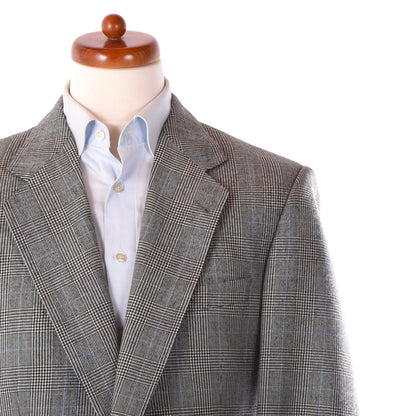 Vintage Burberrys Wollanzug Brust ca. 54cm - Glencheck