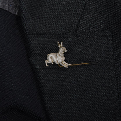 Vintage Hare Metal Stick Pin ca. 5.4cm