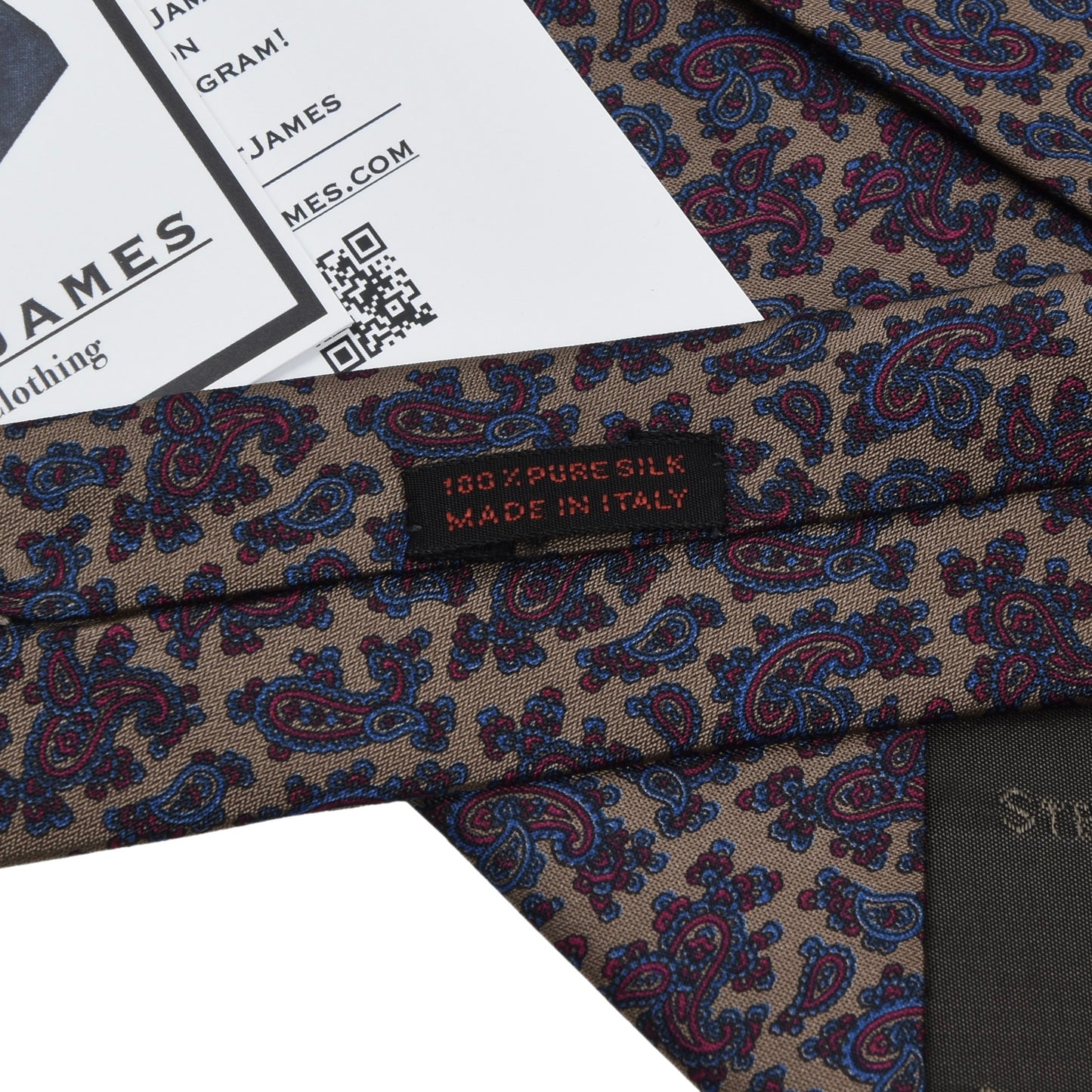 Stefano Ricci Krawatte - Paisley