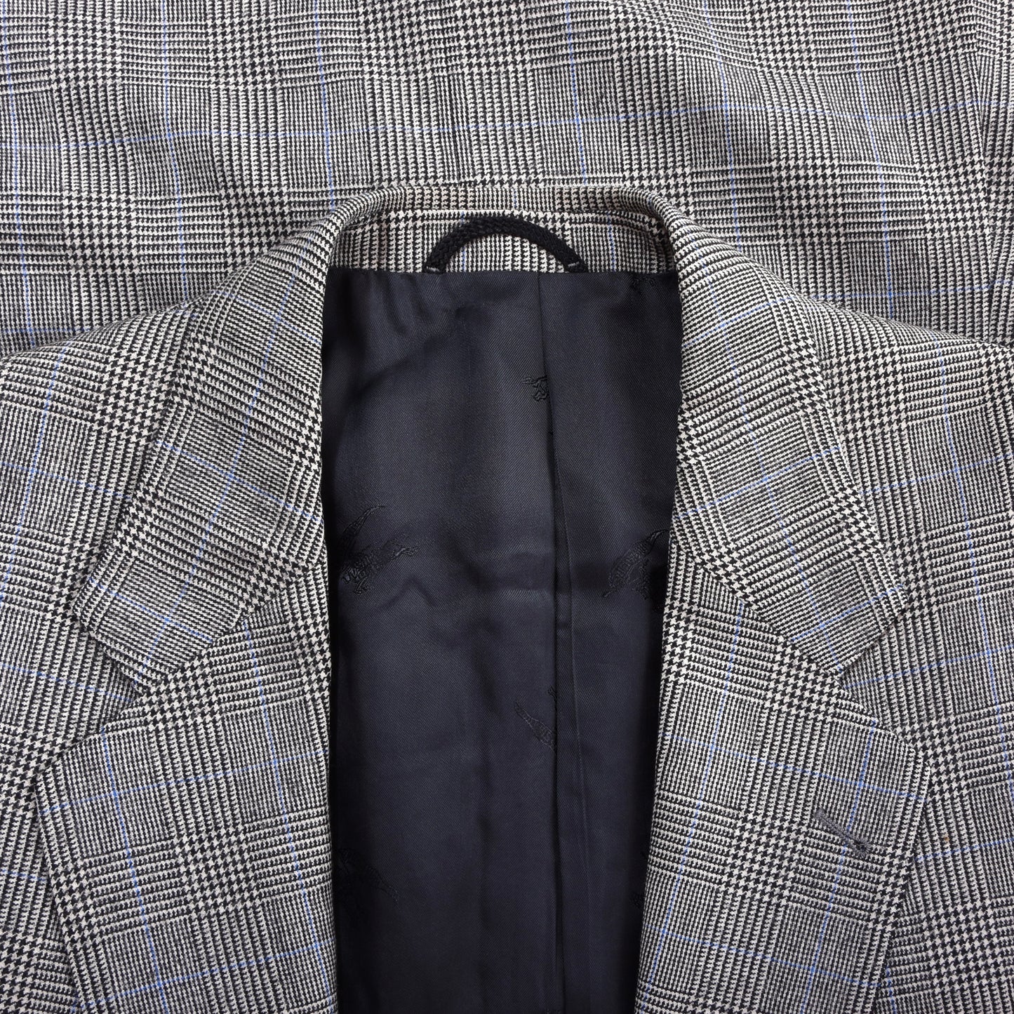 Vintage Burberrys Wollanzug Brust ca. 54cm - Glencheck