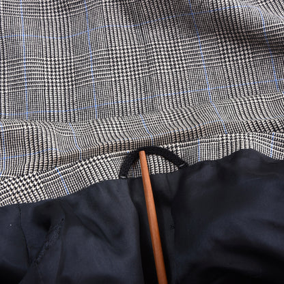 Vintage Burberrys Wollanzug Brust ca. 54cm - Glencheck