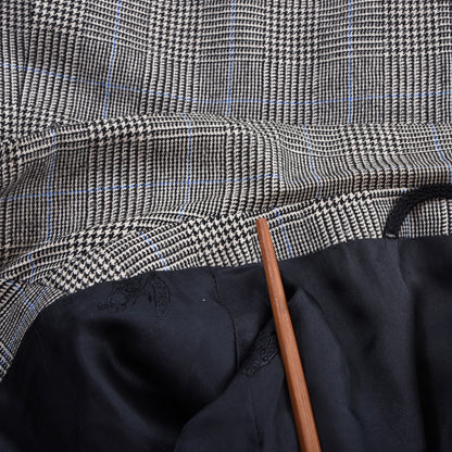 Vintage Burberrys Wollanzug Brust ca. 54cm - Glencheck