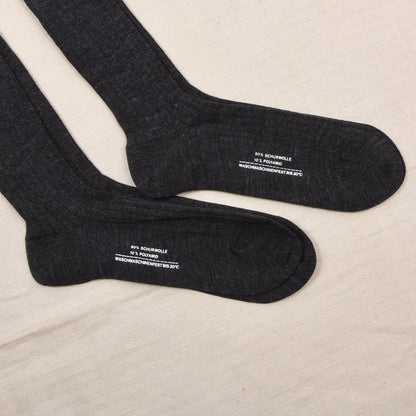 NOS Pascal Wolle Socken Gr. 11/42 Made in Austria - Grau