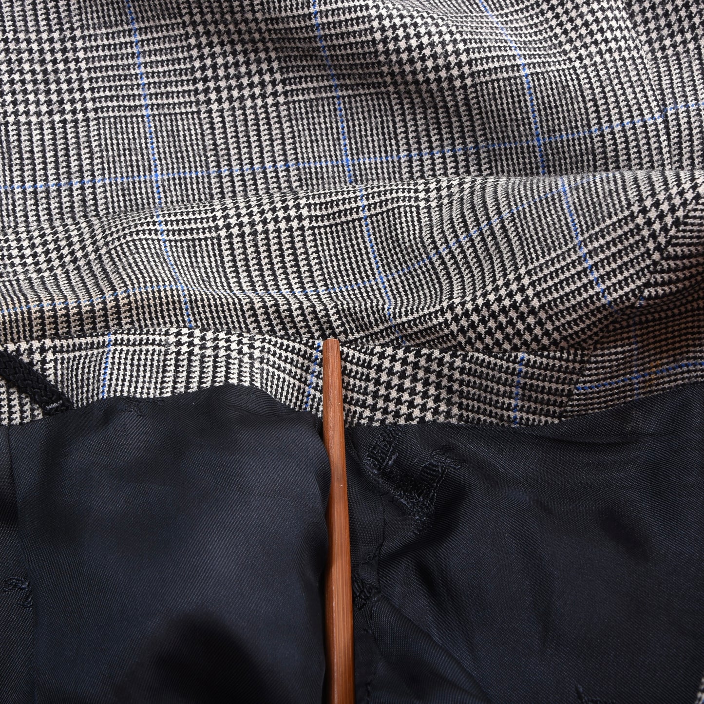 Vintage Burberrys Wollanzug Brust ca. 54cm - Glencheck