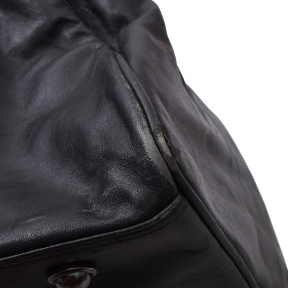 Picard Vintage Leather Weekender/Bag ca. 69cm - Black