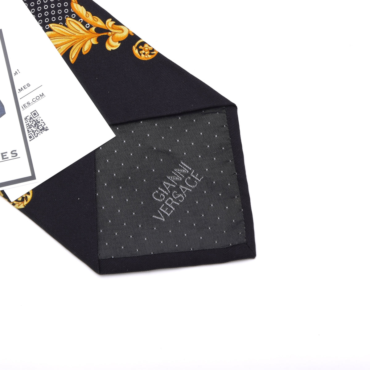 Vintage Gianni Versace Barocco Silk Tie Made in Italy
