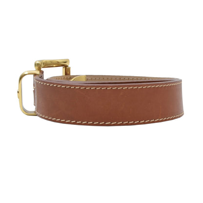 Etienne Aigner Leather Belt Size 95/34 ca. 98.5cm - Tan