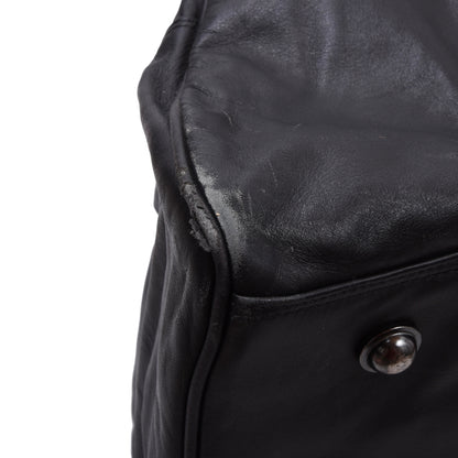 Picard Vintage Leather Weekender/Bag ca. 69cm - Black