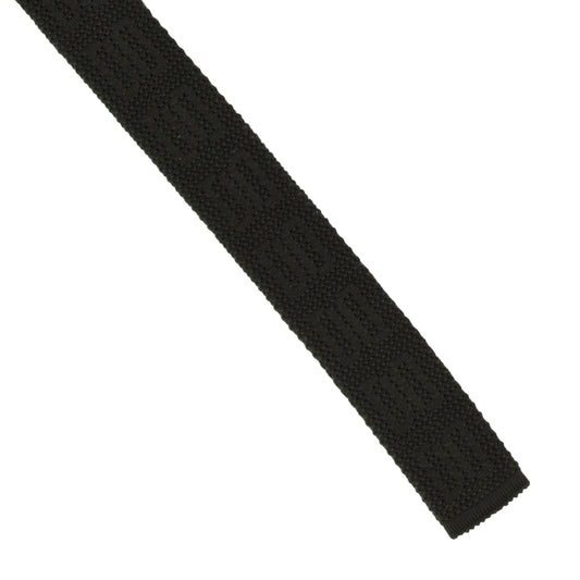 DAKS London Knit Wool Tie ca. 142cm/5.5cm - Green