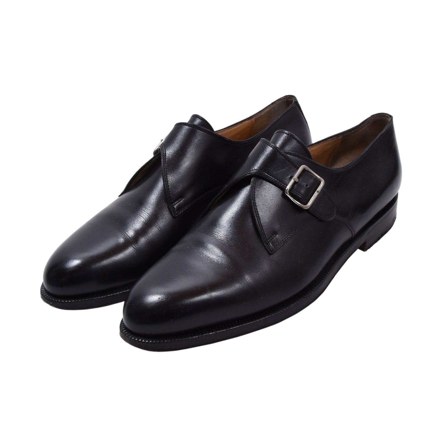 Walter Steiger Single Monk Schuhe Größe 9 - Schwarz
