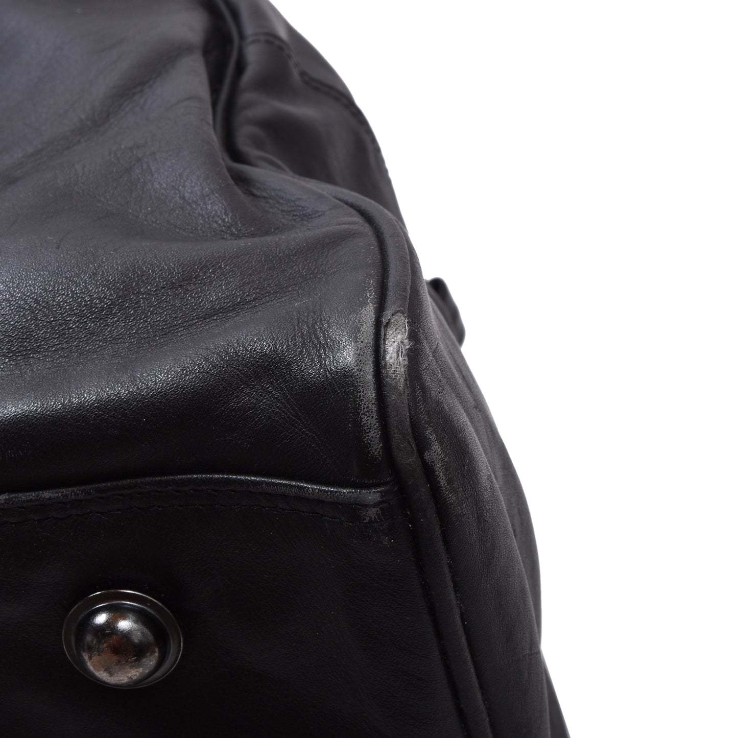 Picard Vintage Leather Weekender/Bag ca. 69cm - Black