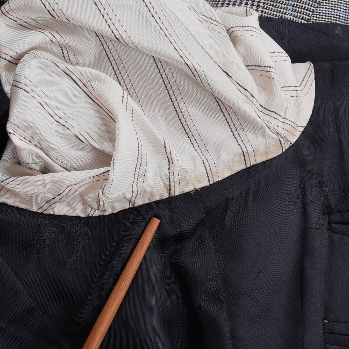 Vintage Burberrys Wollanzug Brust ca. 54cm - Glencheck