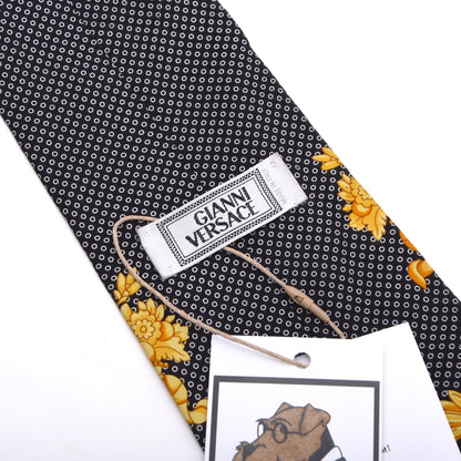 Vintage Gianni Versace Barocco Silk Tie Made in Italy