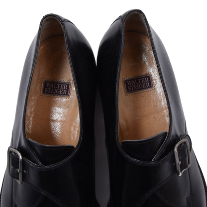 Walter Steiger Single Monk Schuhe Größe 9 - Schwarz