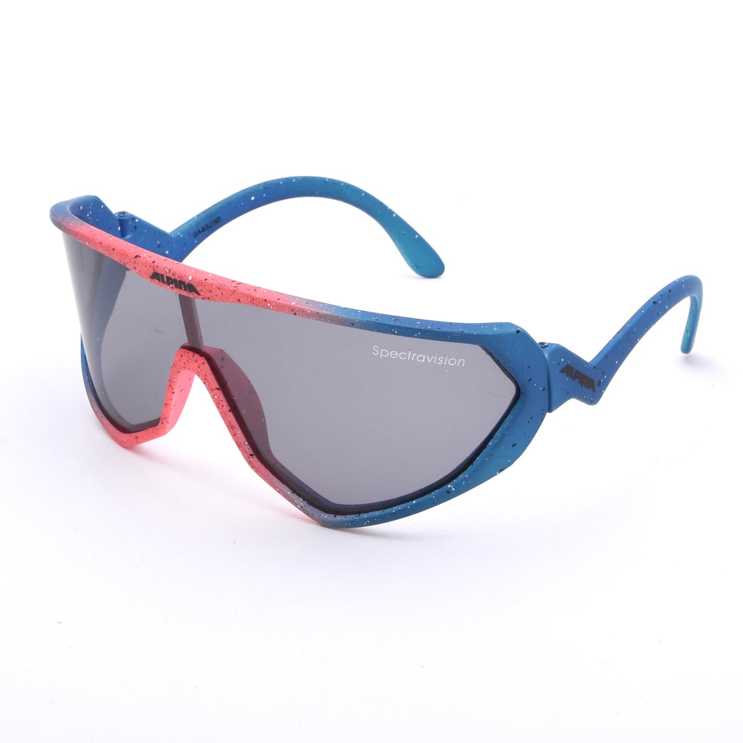 Alpina Dogleg Vintage Cycling Sunglasses - Blue/Pink
