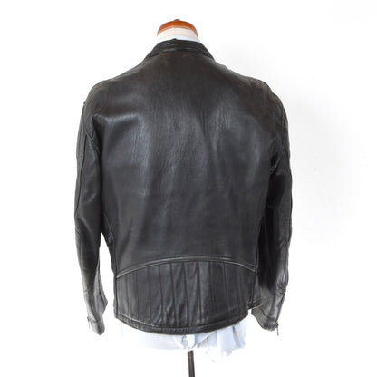 Jacques Icek Vintage Leather Jacket - Black