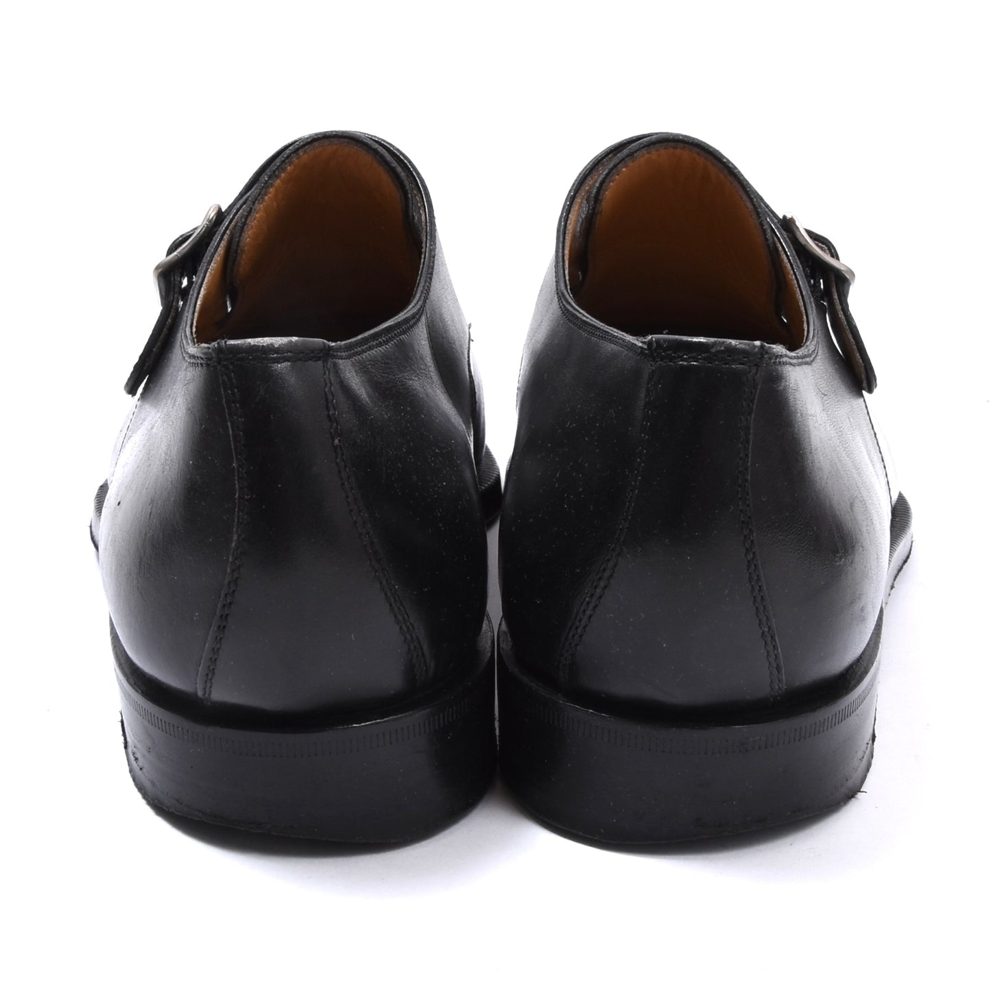 Walter Steiger Single Monk Schuhe Größe 9 - Schwarz