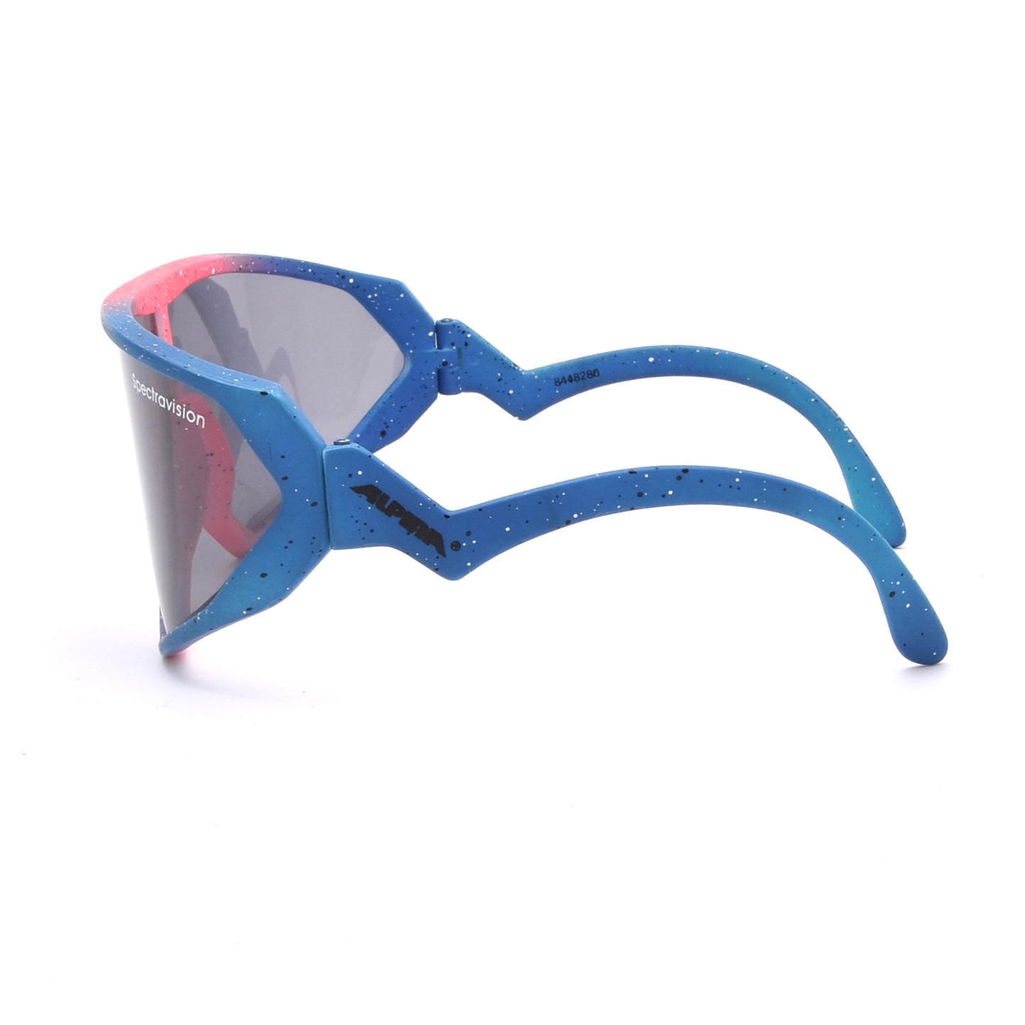 Alpina Dogleg Vintage Cycling Sunglasses - Blue/Pink