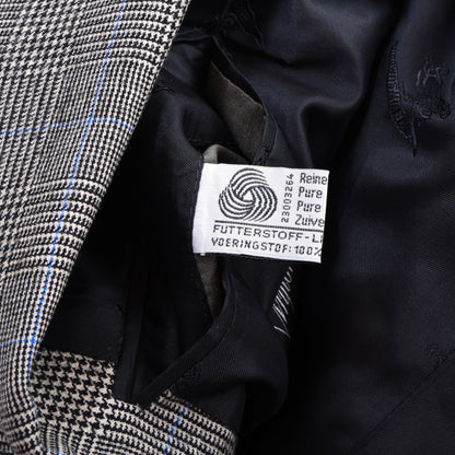 Vintage Burberrys Wollanzug Brust ca. 54cm - Glencheck