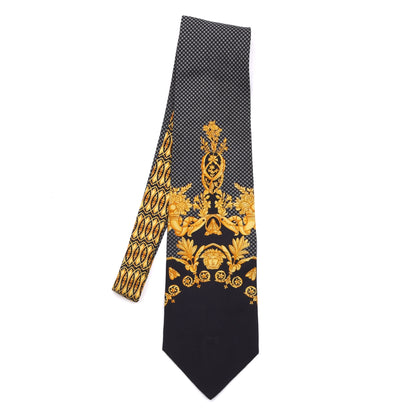 Vintage Gianni Versace Barocco Silk Tie Made in Italy