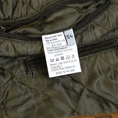 Rascher Sportswear Aqualoden Hunting Coat Size 54 - Green