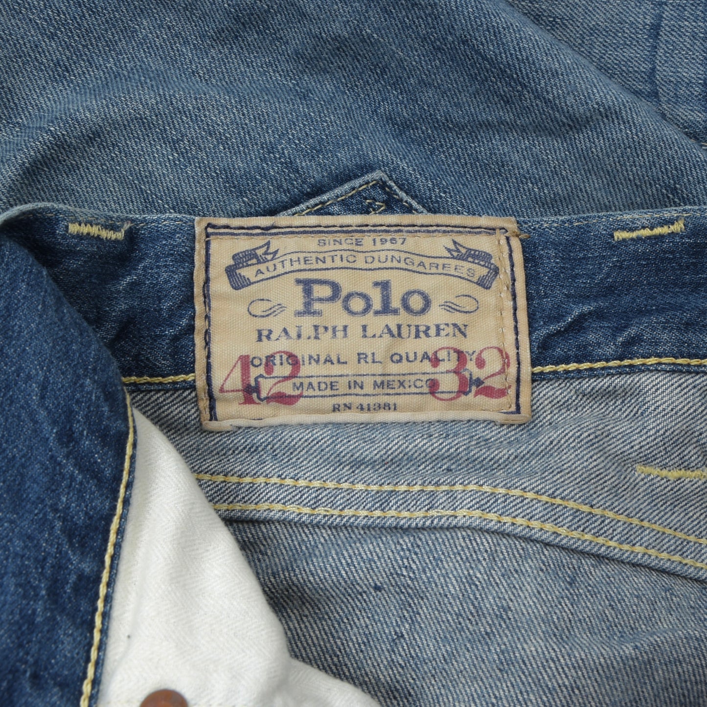Polo Ralph Lauren Jeans varick Slim Straight Size W42 L32 - Blue