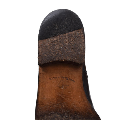 Walter Steiger Single Monk Schuhe Größe 9 - Schwarz