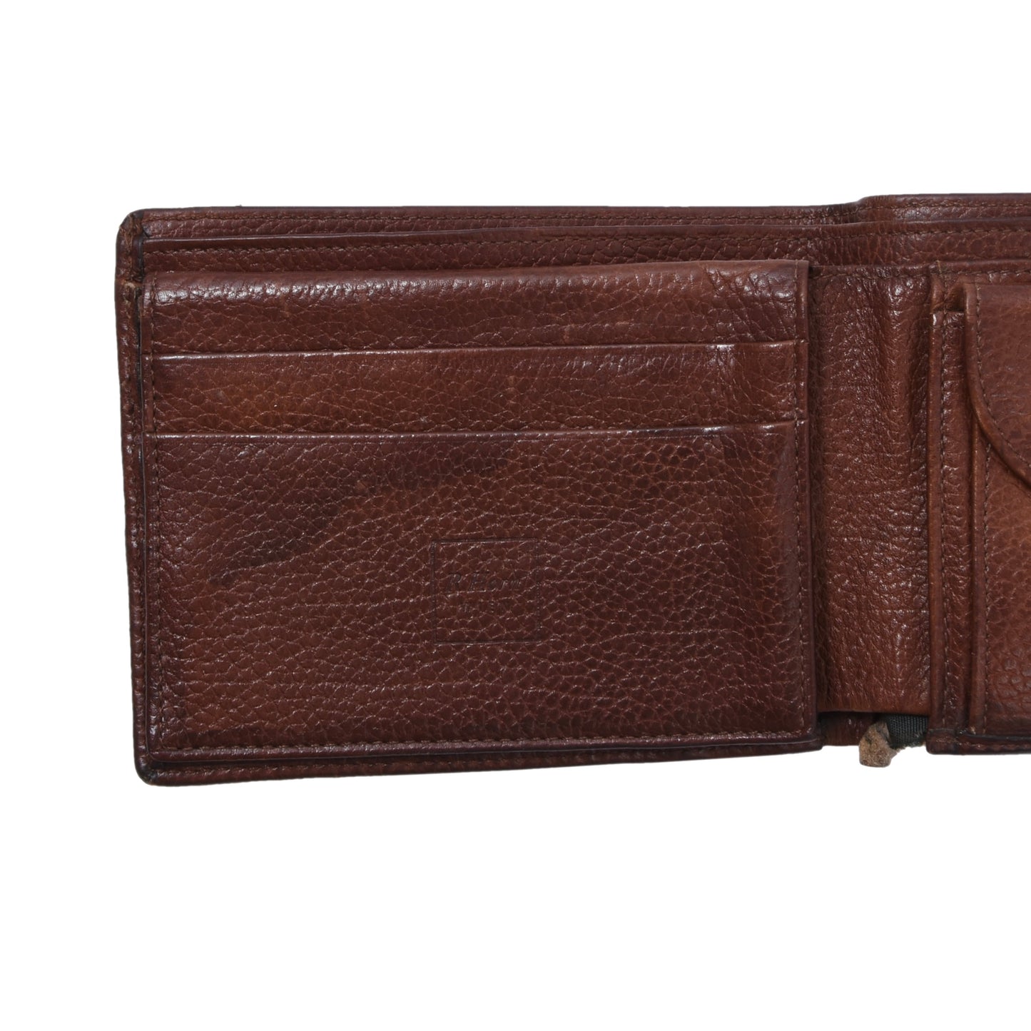 R. Horn Wien Leather Wallet ca. 13cm - Brown