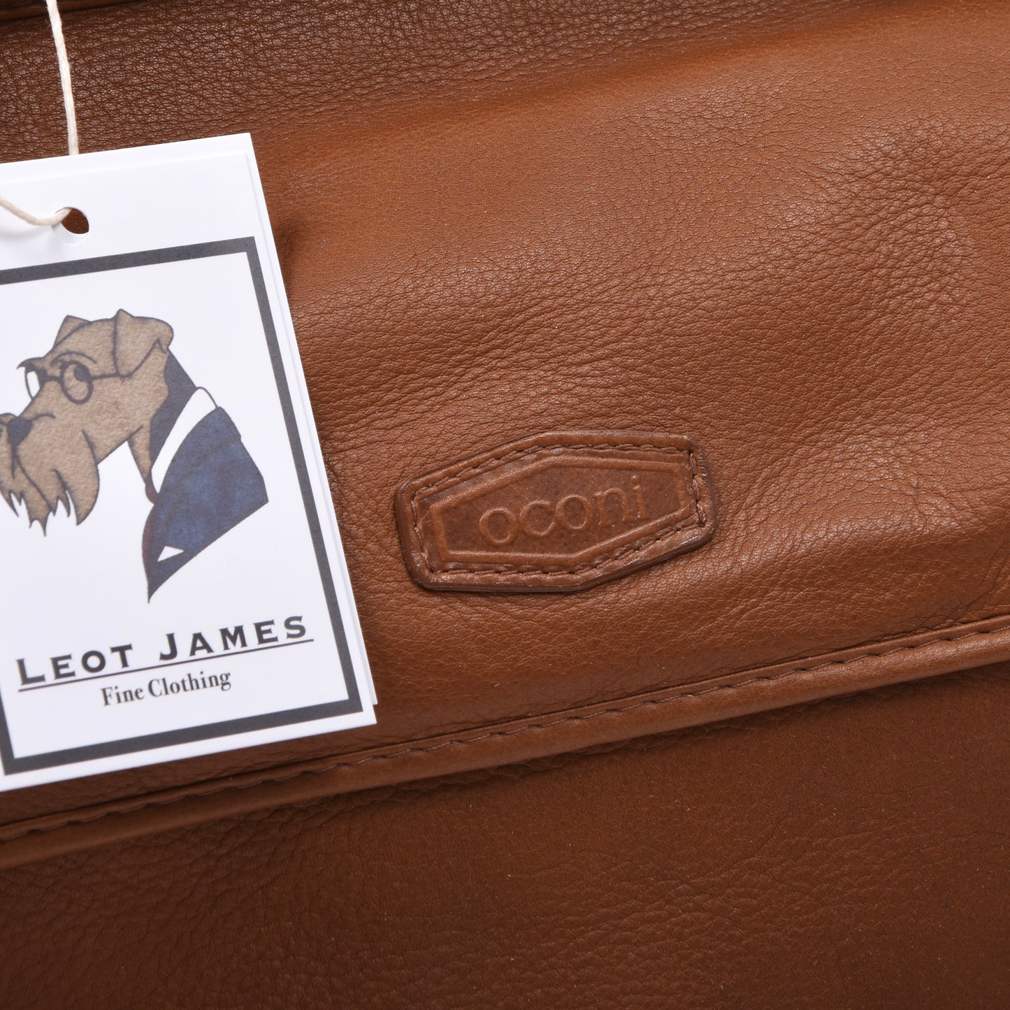 Oconi Leder Weekender/Tasche ca. 48,5cm - Braun