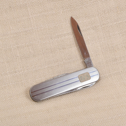 Vintage Pre-1975 Victorinox Windsor Pocket Knife - Silver