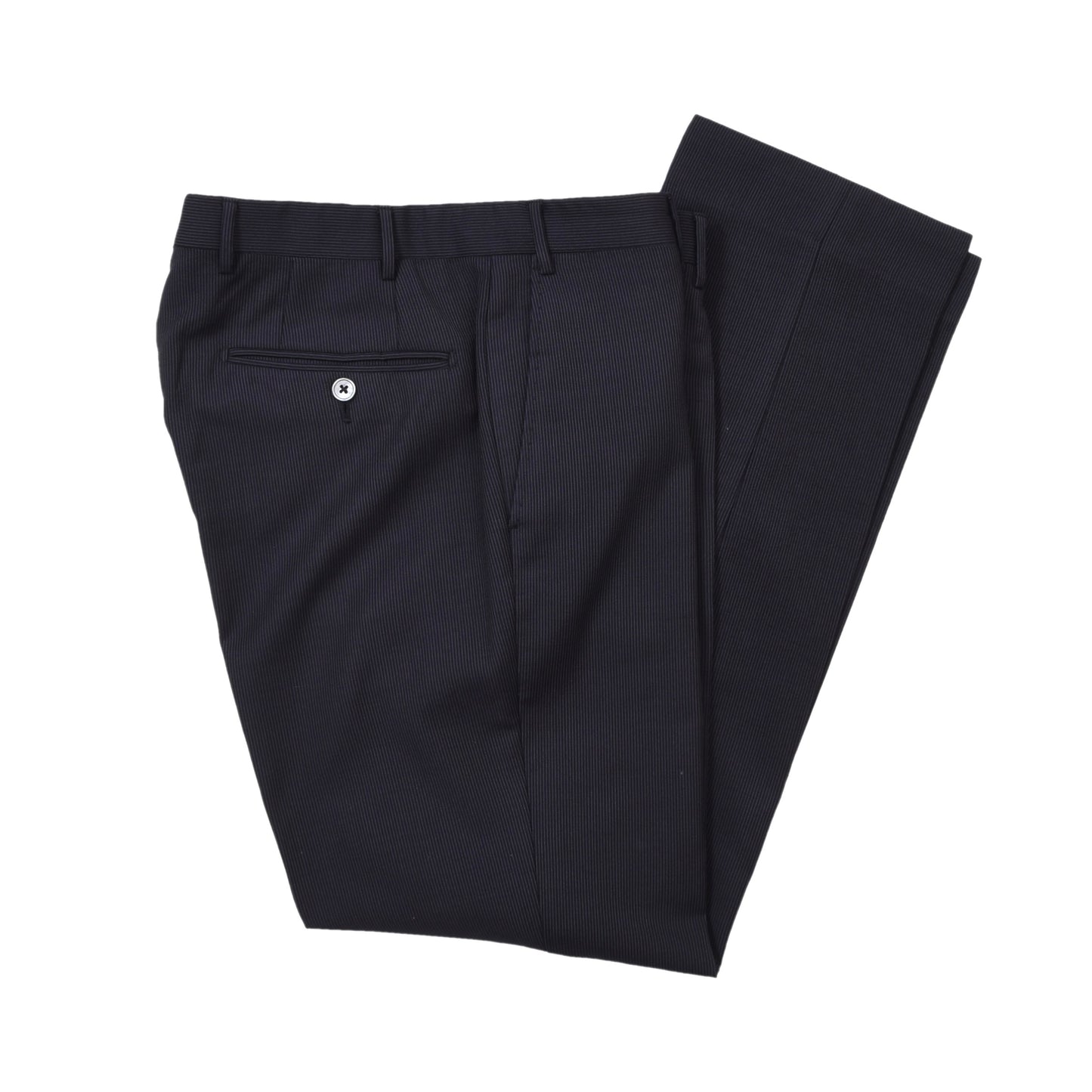 Corneliani 100% Wolle 18,25 Mikron Anzug Größe 48 Brust ca. 50,5cm - Nadelstreifen