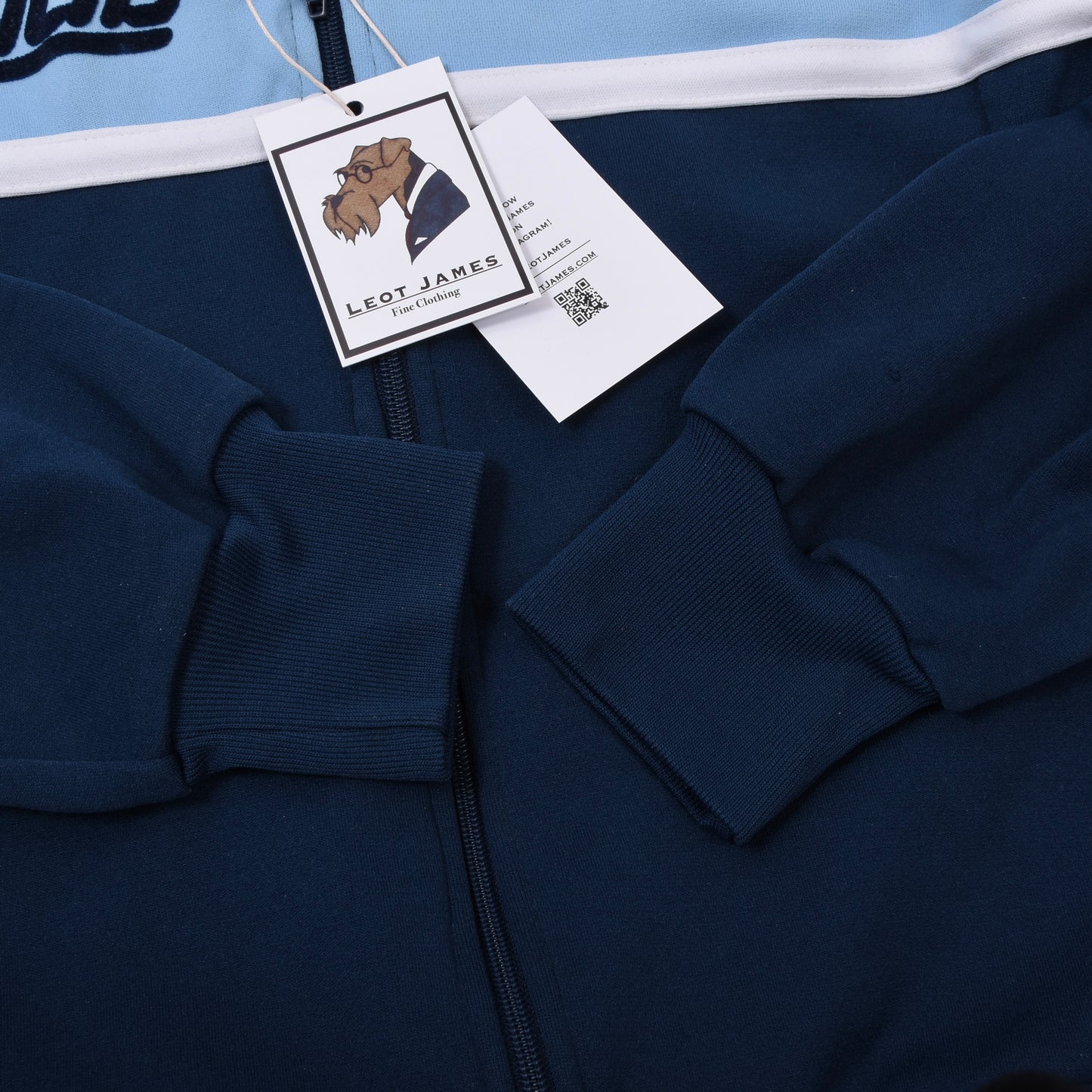 Vintage Adidas Trainingsjacke Größe 174 ca. 52cm - Blau/Marineblau