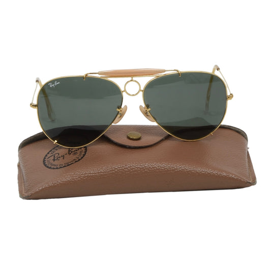 B&L Ray Ban 62mm Shooters Sonnenbrillen - Gold 