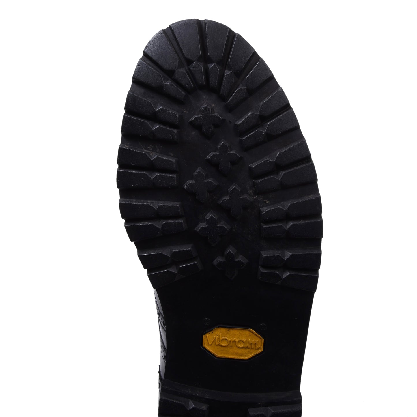 Vass Budapester Brogue Schuhe Größe 44 - Schwarz