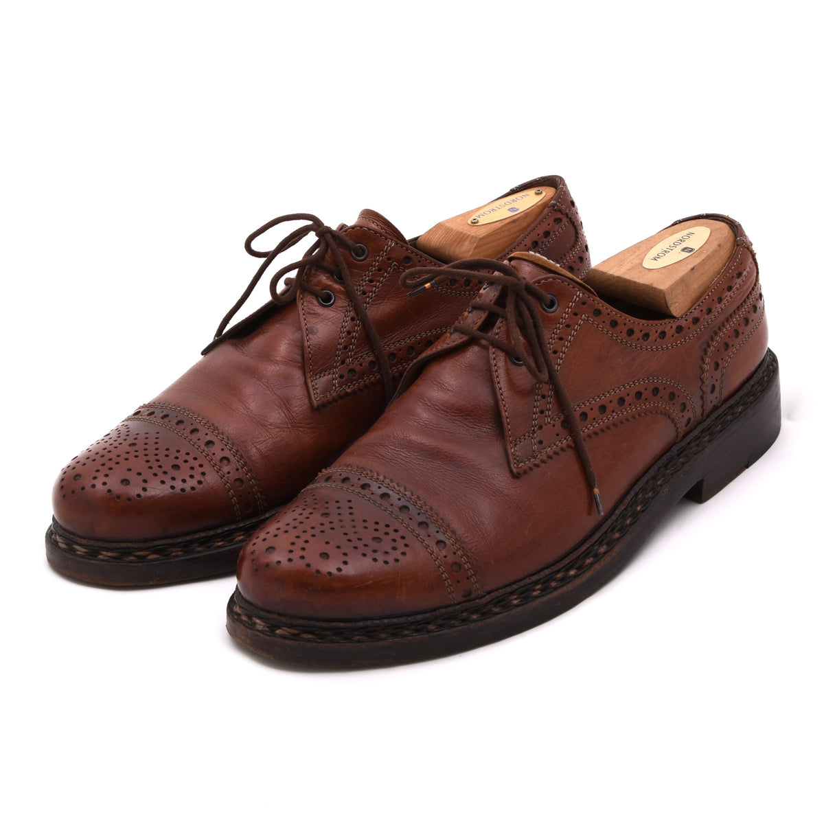 Heinrich Dinkelacker Brogue Shoes Size  8 - Brown