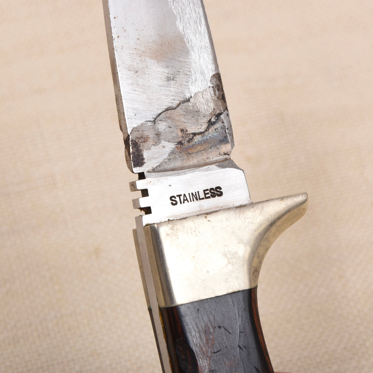 Carl Schlieper Augenmesser Solingen 18 cm Jagdmesser
